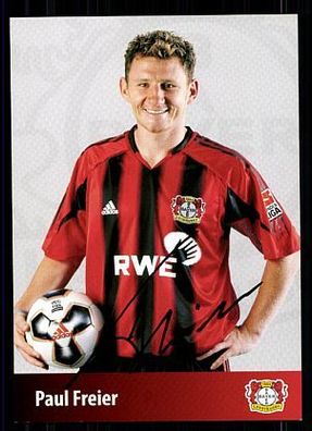 Paul Freier Bayer Leverkusen 2005-06 Autogrammkarte + + A 67614