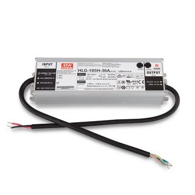Mean Well HLG-185H-36A SNT 36V/ DC/0-5,2A/ 187W IP65