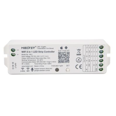 Mi-Light 2.4G WL5 5in1 LED Steuergerät Controller 12-24V bis 15A