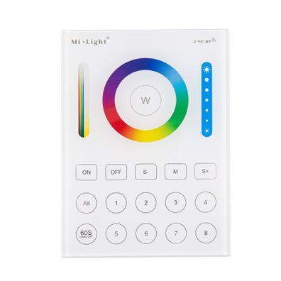 MiLight 2,4G 8 Zone TOUCH Wand Controller B8 RGB + CCT
