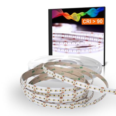 LED Strip 2216 Kaltweiß (6000k) CRI 90 90W 5 Meter 24V IP20