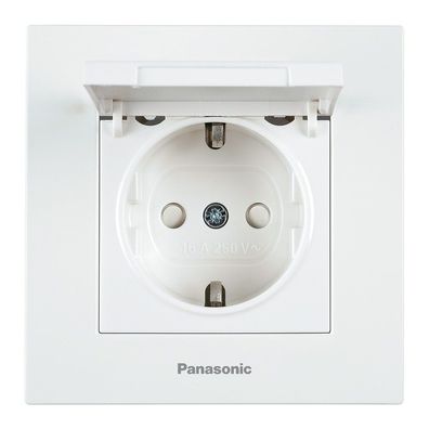 Panasonic Viko Arkedia slim Steckdose mit Deckel