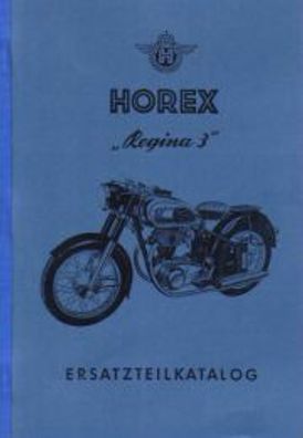 Ersatzteilkatalog Horex, Regina 3 , 350 ccm, Motorrad, Oldtimer