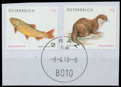Österreich 2010 Nr 2847-2848 gestempelt X219D6A