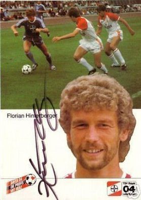 Florian Hinterberger Bayer Leverkusen 1984-85 2.K + A 68078