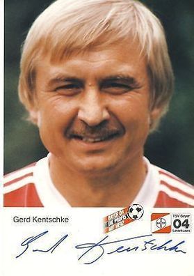 Gerd Kentschke Bayer Leverkusen 1984-85 1. Karte + A 68081