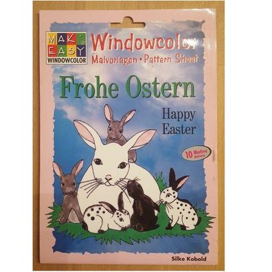 Window Color Malvorlagen Froh Ostern mit 10 Kinderleicht Motiven von Frech Verlag