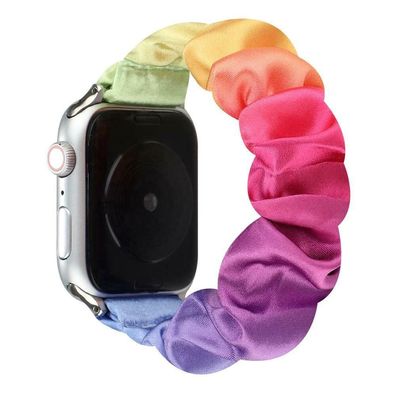 Solo Loop Band für Apple Watch Regenbogen LGBGTQ 2020 Rainbow 38/40 mm 40/42mm