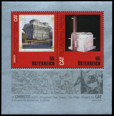 Österreich BLOCK Kleinbogen Block 50 postfrisch X21A16A