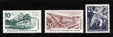 DDR 1957 MiNr. 569-71, postfrisch