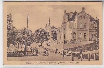 40790 Feldpost Ak Brasso Kronstadt Brasow Postaret Postwiese Rumänien 1916