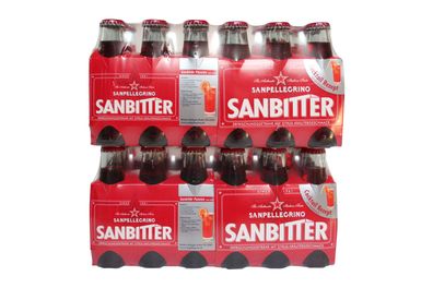 48 Flaschen San Pellegrino Sanbitter a´ 98ml