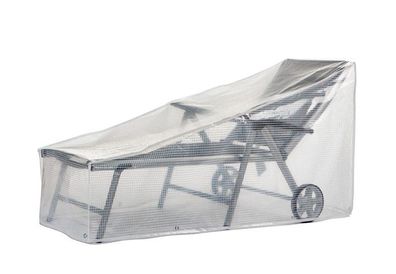 Schutzhülle Rolliege in transparent Material: Polyäthylen-Gitter-Folie