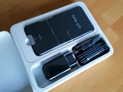 HTC U11 Brilliant Black / 64GB / brandneu / mit viel Zubeh. / in OVP