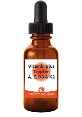 Vitamin plus Tropfen A, E, D3 & K2 30 ml
