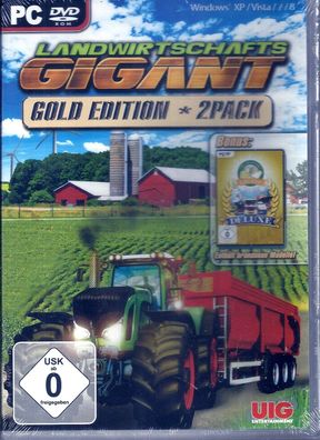 Landwirtschafts Gigant - Gold Edition PC-Spiel Windows XP / Vista / 7 / 8 (2013) DVD