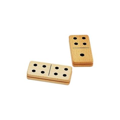 Riesen großes Domino - 28 Steine aus Buche - 9x4,5cm