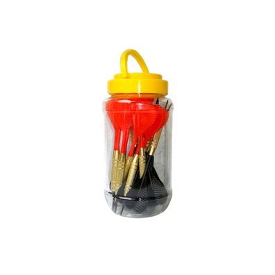 Softdarts BOX - 18 Stück - rot und schwarz