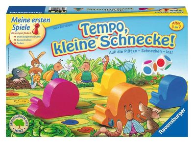Tempo kleine Schnecke - 21420 Ravensburger erste Spiele Kinderspiel ab 3 Jahren