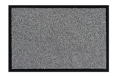 Schmutzfangmatte Shannon schwarz/ weiß grau 40 x 60 cm Fußmatte