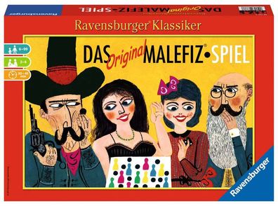Ravensburger 267378 Spiel Klassiker Familienspiel Malefiz Würfelspiel
