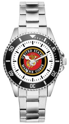 Geschenk Artikel United States of Marine Corps US Army Uhr 1179