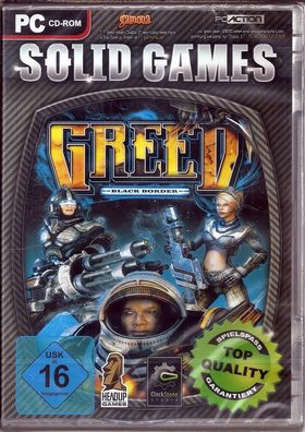 Solid Games: Greed - Black Border (2013) Windows XP/ Vista/7/8 neu