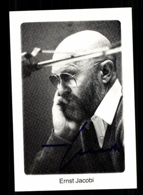 Ernst Jacobi Autogrammkarte Original Signiert + F 3220