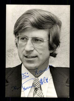 Franz Alt Rüdel Autogrammkarte Original Signiert+ F 3360