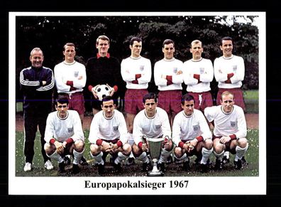 FC Bayern München Mannschaftskarte Europapokal-Sieger 1967