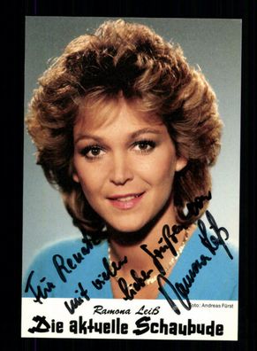 Ramona Leiß Autogrammkarte Original Signiert + F 3368
