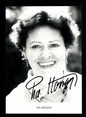 Pia Hänggi Autogrammkarte Original Signiert + F 3511