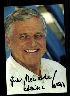 Heinz Weiss Rüdel Autogrammkarte Original Signiert + F 3642