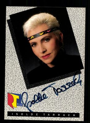 Isolde Tarrach RTL Autogrammkarte Original Signiert + F 3838