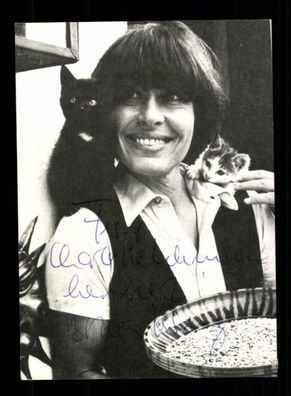 Barbara Rütting Autogrammkarte Original Signiert + F 3930