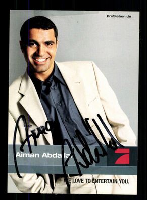 Aiman Abdalai Galileo Autogrammkarte Original Signiert + F 3948