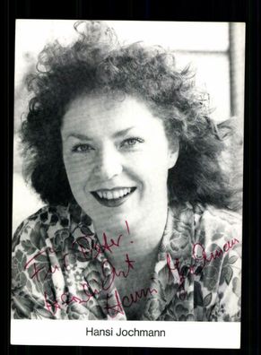 Hansi Jochmann Autogrammkarte Original Signiert + F 4201