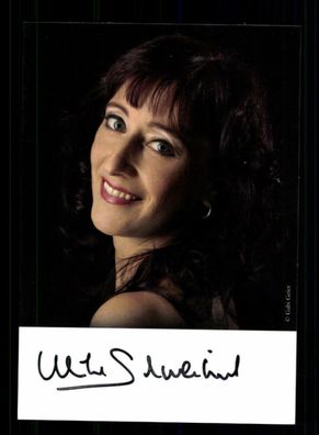 Ulrike Schweikert Autogrammkarte Original Signiert + F 4274