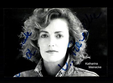 Katharina Meinecke Autogrammkarte Original Signiert + F 4334
