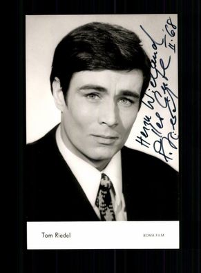 Tom Riedel Autogrammkarte Original Signiert + F 4661