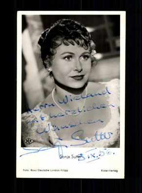Sonja Sutter Rüdel Autogrammkarte Original Signiert + F 4700