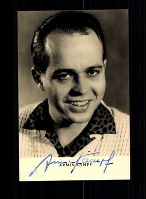 Armin Kampf VEB Autogrammkarte Original Signiert + F 4746