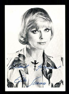 Elke Sommer Autogrammkarte Original Signiert + F 4844