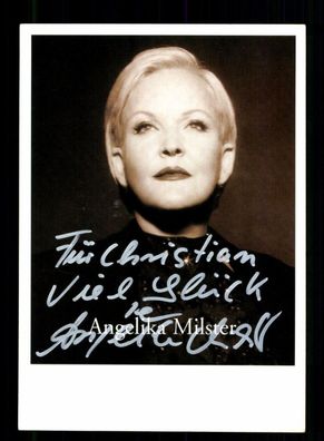 Angelika Milster Autogrammkarte Original Signiert + F 5117