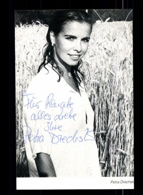Petra Drechsler Autogrammkarte Original Signiert + F 3042