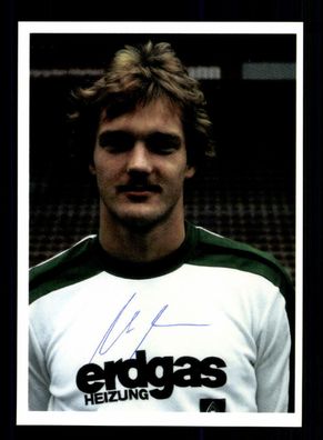 Ulrich Wielandt Autogrammkarte Borussia Mönchengladbach Spieler 70er J. Orig Sig