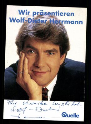 Wolf Dieter Herrmann Autogrammkarte Original Signiert + F 4033