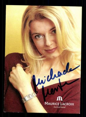 Michaela Merten Autogrammkarte Original Signiert + F 4242