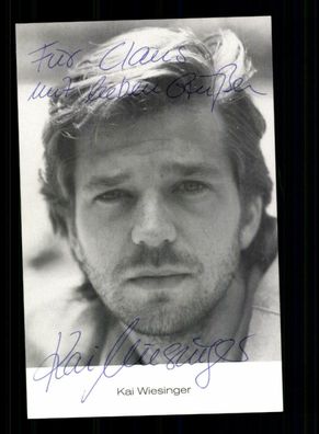 Kai Wiesinger Autogrammkarte Original Signiert + F 4256