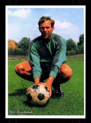 Gert Girschkowski Autogrammkarte Hamburger SV Spieler 60er Jahre Original Sign